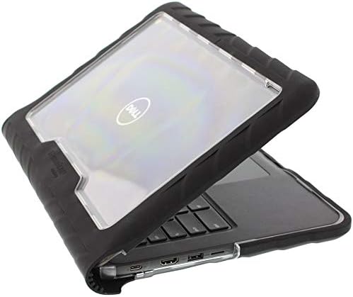 Gumdrop Culls Notebook Top i stražnji poklopac - 13 - crna, prozirna - za Dell Chromebook 13 3380