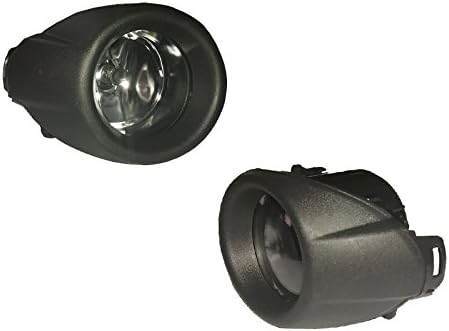 GSRECY za Ford Focus 2012-2014 svjetla za maglu branika za vožnju lampe sa okvirom+par poklopca Crne rešetke