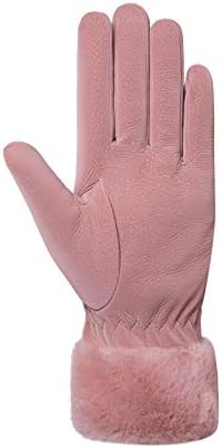 MOHOLL ženske zimske pamučne rukavice, zgusnuti toplo plišane rukavice sa ekranom osetljivim na dodir vetrootporne