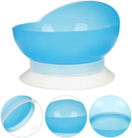 BESTonZON silikonske usisne posude silikonska posuda za bebe Scooper Bowl sa usisnom čašom Anti Fallen Bowl neklizajuća posuda za invalide, hendikepirane i starije osobe