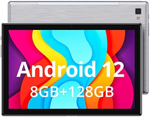 Dragon Touch Notepad102 10 Android Tablet-128GB ROM, 8GB RAM-a, osmojezgarni, Android 12, 13MP kamera, 5G WiFi, GPS-kompatibilna tastatura