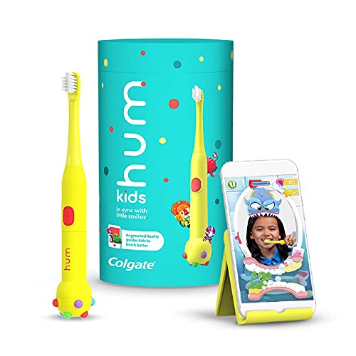 Colgate Hum Kids Glave Za Punjenje Četkica Za Zube, Žute, 2 Pakovanja