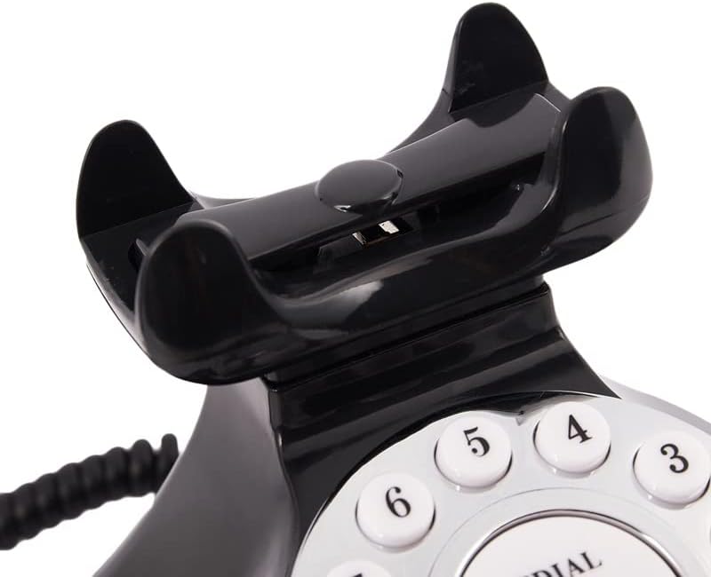 Lepsjgc Vintage Telefon Multi Function Plastični kućni telefon Retro antique Telefon Žičani fiksni telefon Kućni telefon