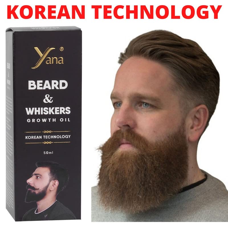 Ulje rasta brade Yana za duža korejska tehnologija brade ulja - set od 1