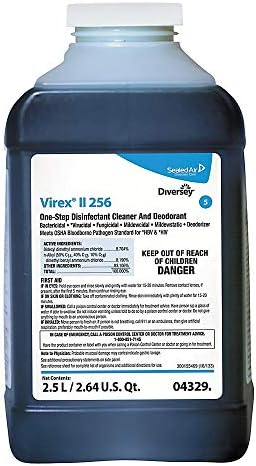 Diversey 4329 845 Oz J-Fill Virex II 256 hemijsko dezinfekciono sredstvo