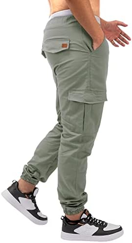 Outson muns modni joggers sportske hlače, casual pamučne teretne hlače teretane pantalone s dugim pantalonama