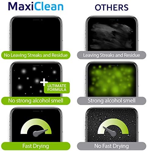 Maxi Clean objektiv - 440 Veličine za čišćenje naočala 440 - čistač za naočale, laptop ekrani, dvogled, optički objektiv, zasloni za gledanje, izrađeni u Europi