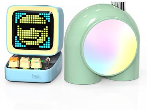 Ditoo-Bluetooth-zvučnik i planeta-9 ukras raspoloživih svjetiljki ukras sa kawaii i slatkom stilom RGB LED