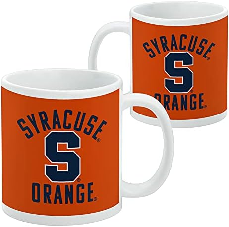 Grafika & više Syracuse University Orange Ceramic šolja za kafu, novost poklon šolje za kafu, čaj i topli
