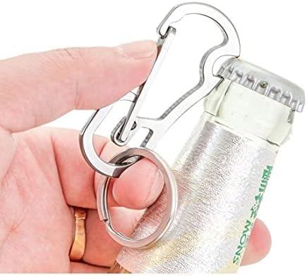 Anolay Titanium pozlaćeni ključ za ključeve sa odvojivim ključnim prstenima za muškarce i žene