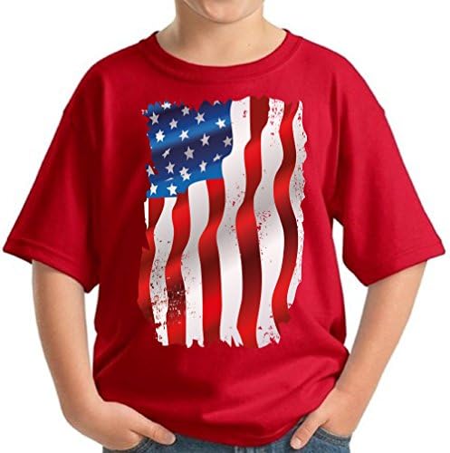 Pekatees Američka zastava T majice za mlade Dječja majica u SAD-u 4. jula Outfits party