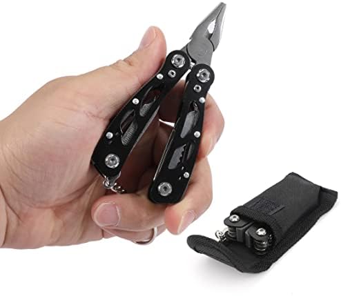 JUPSK Mini Multitool kliješta, praktična džep Multi alat mali prijenosni Multi-alat najbolji poklon i opremu