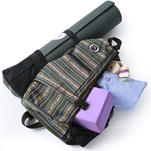 AURORAE Yoga Mat / teretana Cross-body Travel Sling back paket. Mat prodaje se zasebno.