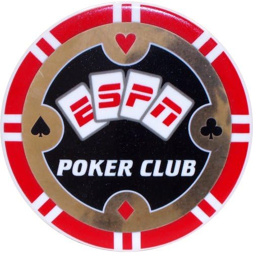 ESPN poker klub keramički coaster