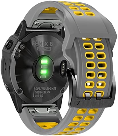 Ekins 22mm 26mm Quickfit Watch remen za Garmin Fenix ​​7 Fenix ​​6 7x 5 5 Plus Forerunner 935 945 Brzi oslobađanje Silikonske ručne narukvice
