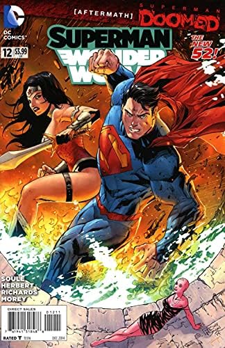 Superman/Wonder Woman 12 VF / NM ; DC strip / Novi 52-osuđen na propast