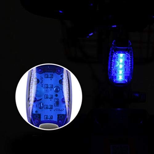 LIOOBO LED sigurnosno svjetlo praktična multifunkcionalna vodootporna noćna svjetla svjetla za trčanje za bicikle za hodanje 2 kom