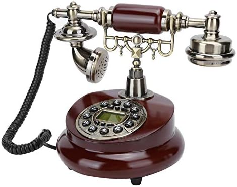V Bestlife Antique Telefon Početna Dekor, vintage fiksni korpi Telefon Klasični evropski retro telefon Vintage