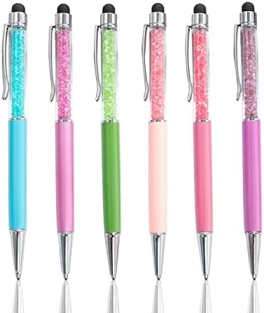 Stylus olovka 2 u 1 hemijskoj olovci, hemijsko olovka sa sobom sa sobom, kristalni dijamanti Stylus olovke