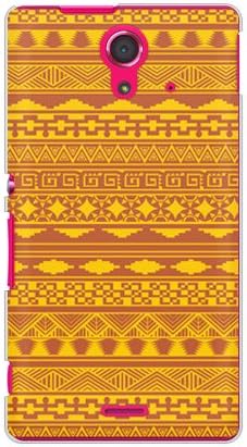 Druga koža Batik žuta / za Xperia ul Sol22 / AU ASOL22-PCCL-299-Y285