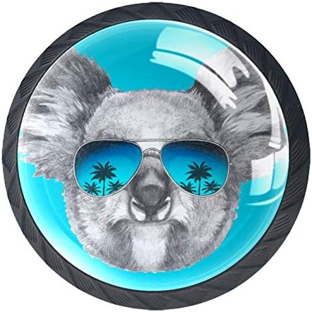 Idealiy Australija Koala sa ogledalom naočare za sunce Hawaii Palma ormar Kvake za vrata ručke povlači ručke