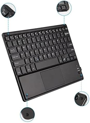 BoxWave tastatura kompatibilna sa Kindle Oasis - SlimKeys Bluetooth tastatura sa Trackpadom, prenosiva Tastatura