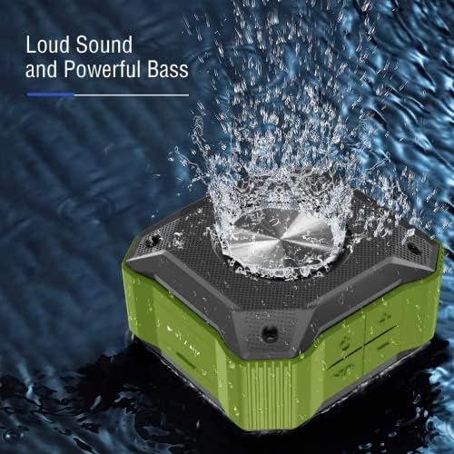 Novi nadograđeni 5w IPX7 vodootporni Bluetooth zvučnik prijenosni vibrirajući Bežični zvučnik glasni Stereo