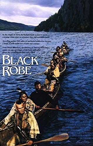 Crni ogrtač - 27 x41 originalni filmski poster jedan list 1991 Lothaire Bluteau