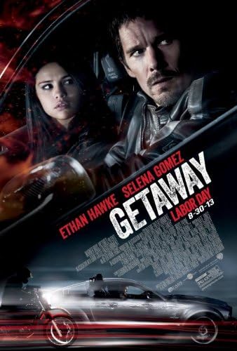 Getaway - 11x17 originalni promo motocijsko poster mint Ethan Hawks 2013