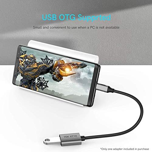 TEK STYZ USB-C USB 3.0 Adapter kompatibilan je sa vašim Samsung Galaxy F23 OTG Type-C / PD muškim USB 3.0