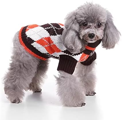 Džemper za pse - topli džemper Zimska odjeća Puppy Mekan kaput ružni džemper za pse za male srednje pse