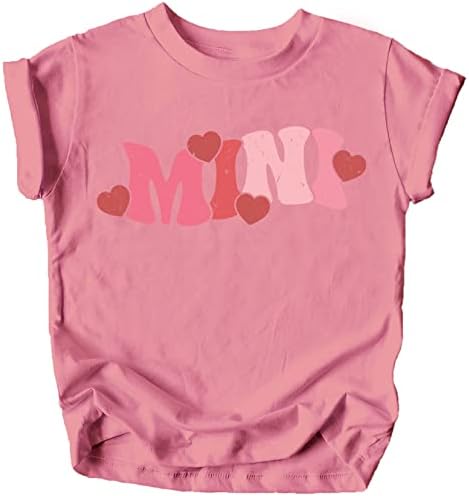 Maslina voli Apple mamu i meni za Valentines mama mini majica za djecu i odrasle osobe za bebe i mališane