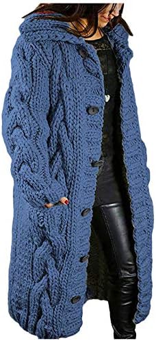 UOFOCO Džemper sa dugim rukavima za žene Tunike Nove godine prekrasni sumpav džemper udoban gust čvrst