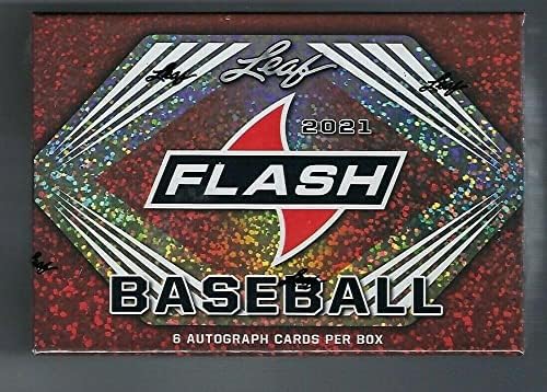 2021 Flash bejball Factory zapečaćeni hobi Box 6 Auto sixine autograme po kutiji potječu autograma bejzbolnih