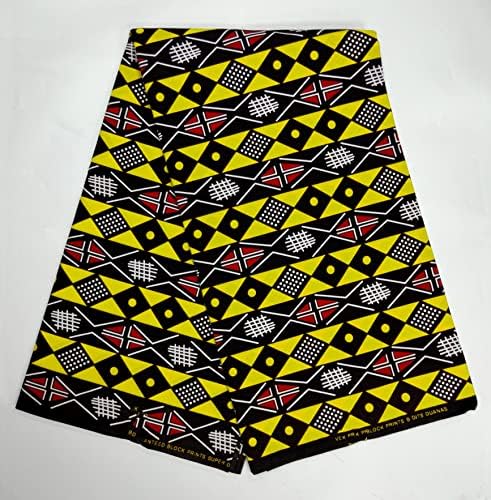 46-47 inčni široki vosak originalna Ankara tkanina pamuk pravi afrički vosak štampana tkanina haljina
