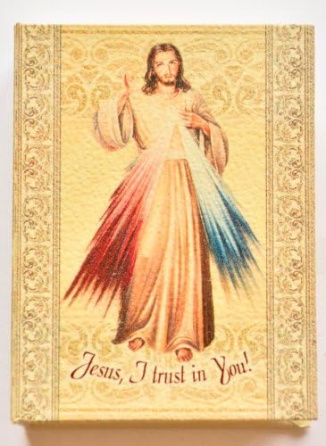 Božanska milost krunice Box & Lourdes molitvu kartica