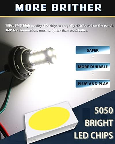 UNXMRFF 1156 LED sijalica bijela Super svijetla 1073 1003 7506 1141 BA15S LED Sijalice 5050 18-SMD zamjena