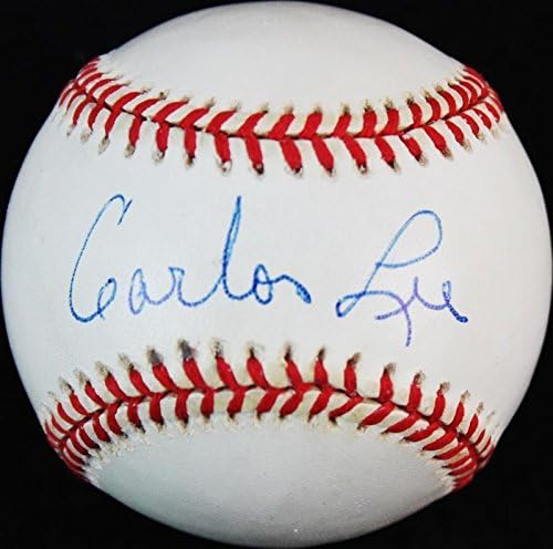 Astros Carlos Lee potpisao OAL Budig Baseball PSA / DNK Y45152 - bejzbol ploča sa autogramiranim karatama