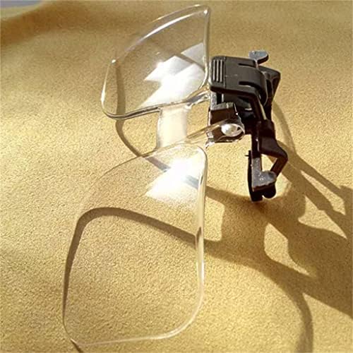 Wenlii svjetlo naočare lupa sa Clip Lupa za šivanje zanata karta čitanje