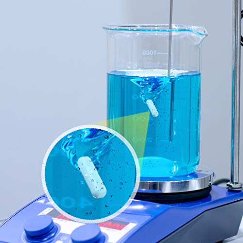 PTFE magnetna Miješalica Miješalica za miješanje, bijela boja, magnetna šipka za miješanje, laboratorijska