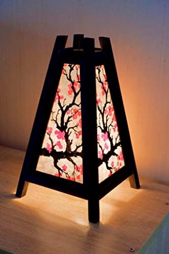 Thai Vintage Handmade Azijska orijentalna cvjeta cvjeta žarulja japanska crvena sakura cvjetna svjetiljka