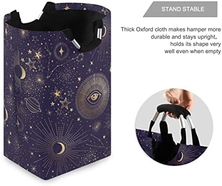 senya velika korpa za veš torba za kupovinu Space Planet Stars Constellation, korpa za veš od sklopive tkanine,