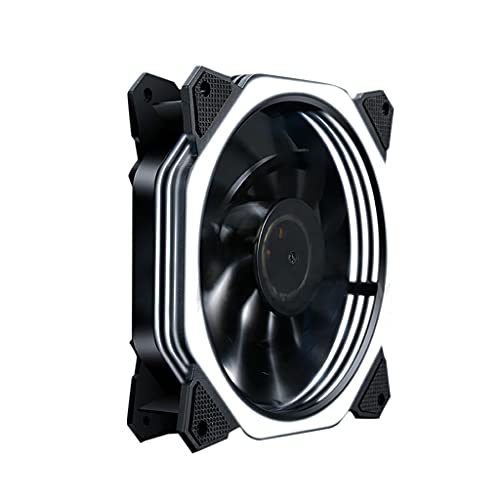 SDFGH 120mm CPU hladnjak RGB ventilator 12V CACC CASE MIHE Hladni ventilator sa LED lampicom Tihi radijatorski