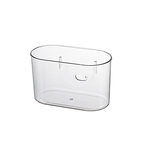 Lodly Trash Can, prozirna smeća može okružiti radnu površinu Mini smeće kući uredski stol domaćinstvo Sundries kanta kutija vaza