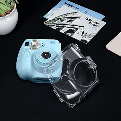Fintie Protective Clear Case kompatibilan sa Fujifilm Instax Mini 7 Mini 7c Mini 7s kamerom za trenutni