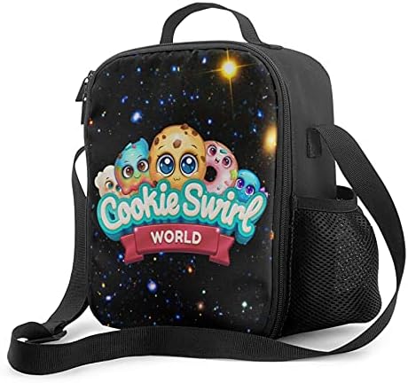 CHUANtaotou Cookie Swirl C torba za ručak Cooler Bag kutija za ručak meka obloga torbe za ručak za posao