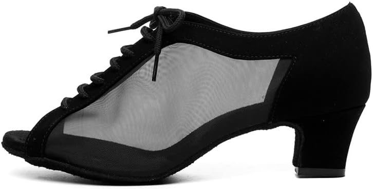 AOQUNFS žene Latinska balon plesna cipela čipke Moderna salsa praksa plesne cipele, model WP221