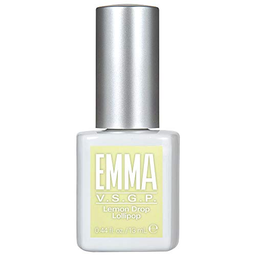 EMMA Beauty Gel za nokte, dugotrajne boje noktiju, 12+ besplatno Formula, Vegan & bez okrutnosti, Lemon