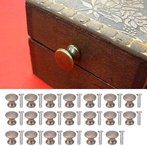20 set kutije Krupe vuče mini gljive glave ručke za nobravanje noktiju malim derljivim ormarićima nakita