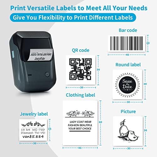 JADENS prijenosni Printer & amp; Bluetooth Label Maker